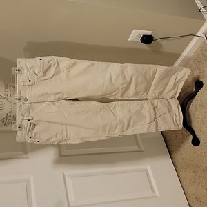 Gap women's cream/off white corduroy boot cut pants Size 8